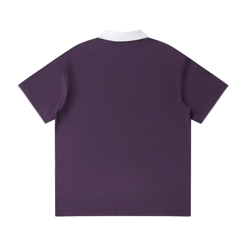 Valkyries Contrast Collar Raglan Polo Shirt